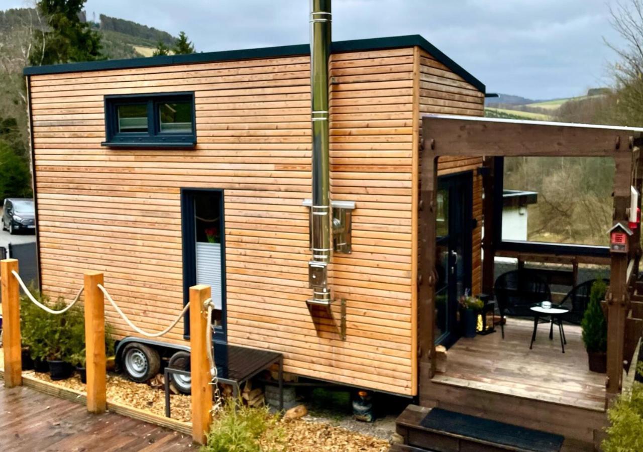 Tiny House Klitzeklein Am Waldrand Von Elpe Villa Olsberg Kültér fotó