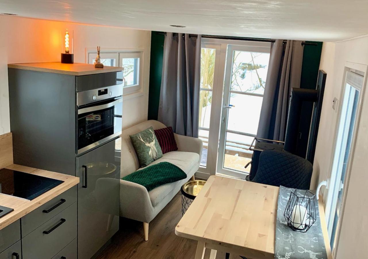 Tiny House Klitzeklein Am Waldrand Von Elpe Villa Olsberg Kültér fotó