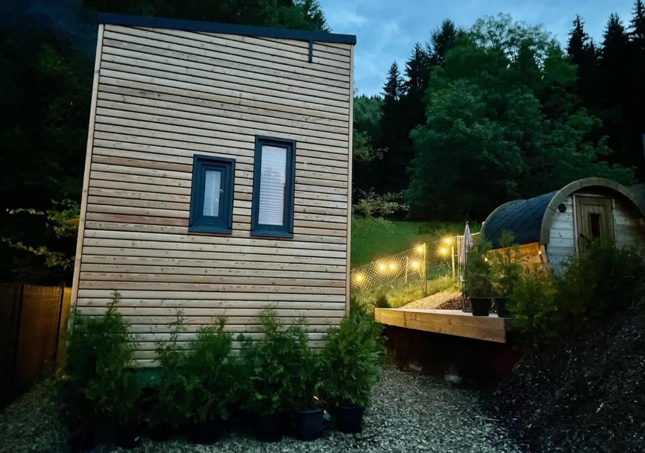 Tiny House Klitzeklein Am Waldrand Von Elpe Villa Olsberg Kültér fotó